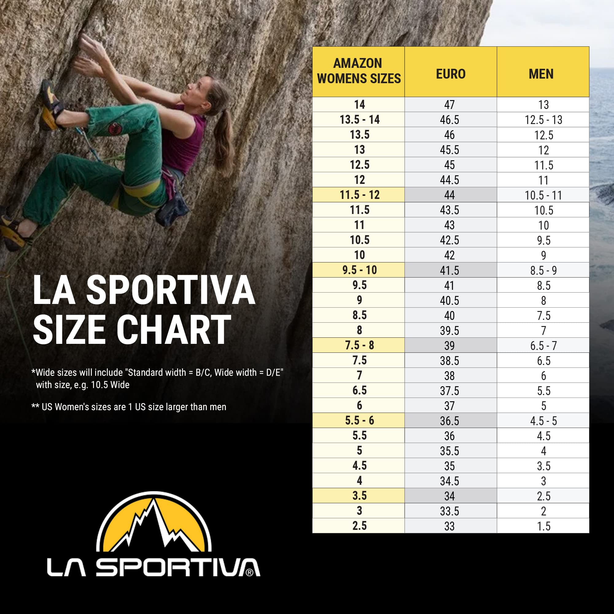 La Sportiva Women's Otaki Rock Climbing Shoes - Lightweight & Durable for Indoor & Outdoor Climbing Adventures