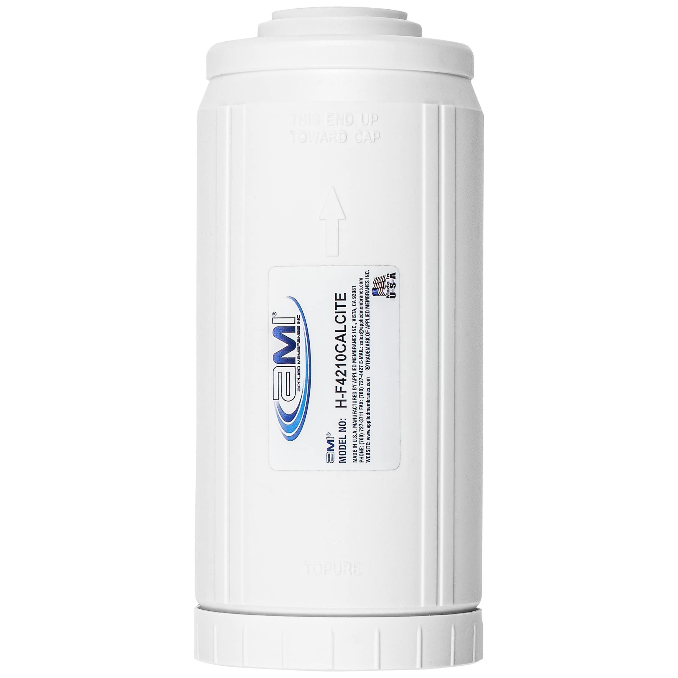 Applied Membranes Inc Calcite Water Filter Cartridge for pH Neutralization | Raises Alkalinity in Low pH Water | Standard 4.5