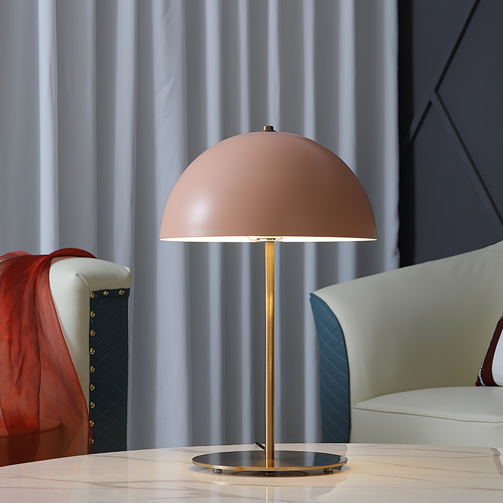 Hanna Table Lamp - Modern LED Bedside Lamp with USB Port, Adjustable Brightness for Bedroom, Living Room, and Office | Perfect for Reading, Working, and Relaxing