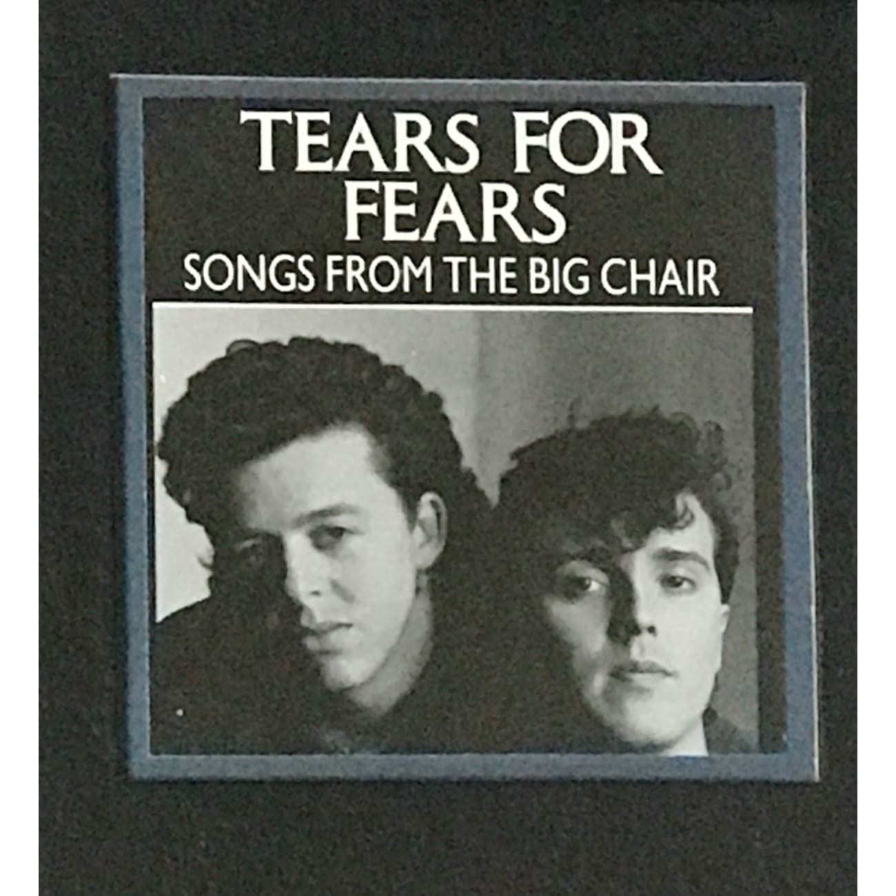 Tears For Fears Songs From The Big Chair Vinyl Record - 1980s Classic Album by Polygram Records (2 Million Sold) - Perfect for Retro Music Collectors & 80s Nostalgia Lovers