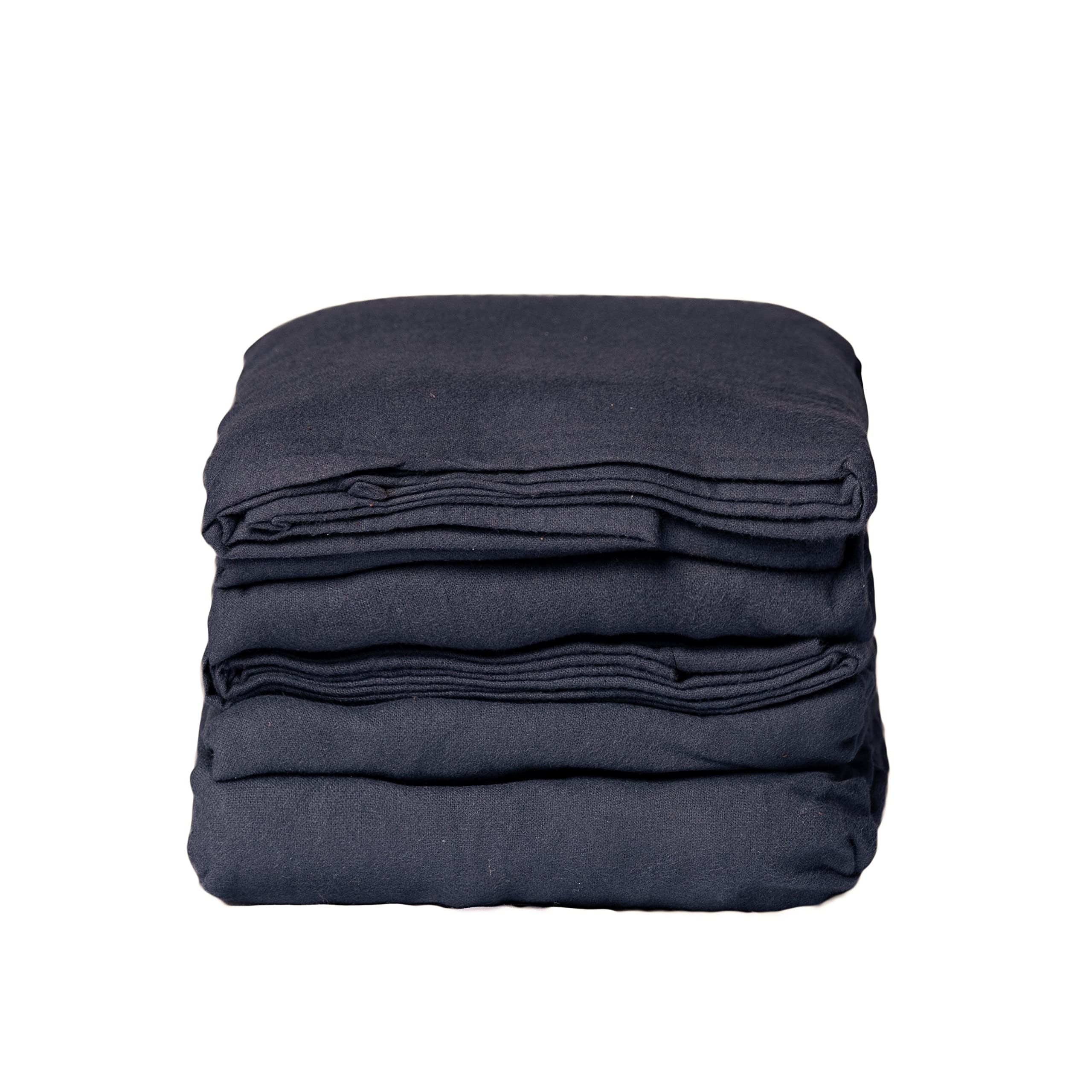 Mayfield 100% Cotton Flannel Fitted Sheets - Split King Size (2-Pack, 39