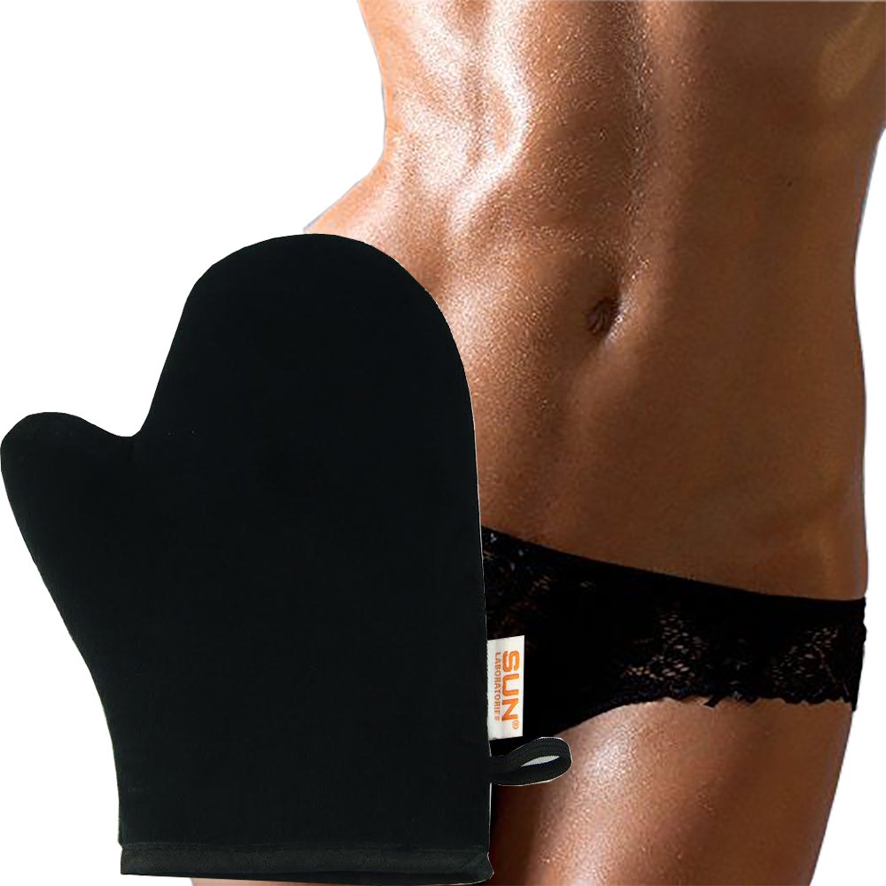 Sun Labs Exfoliating Mitt & Body Glove - Deep Exfoliation for Smooth Skin - Perfect for Shower, Spa & Self-Care Routine