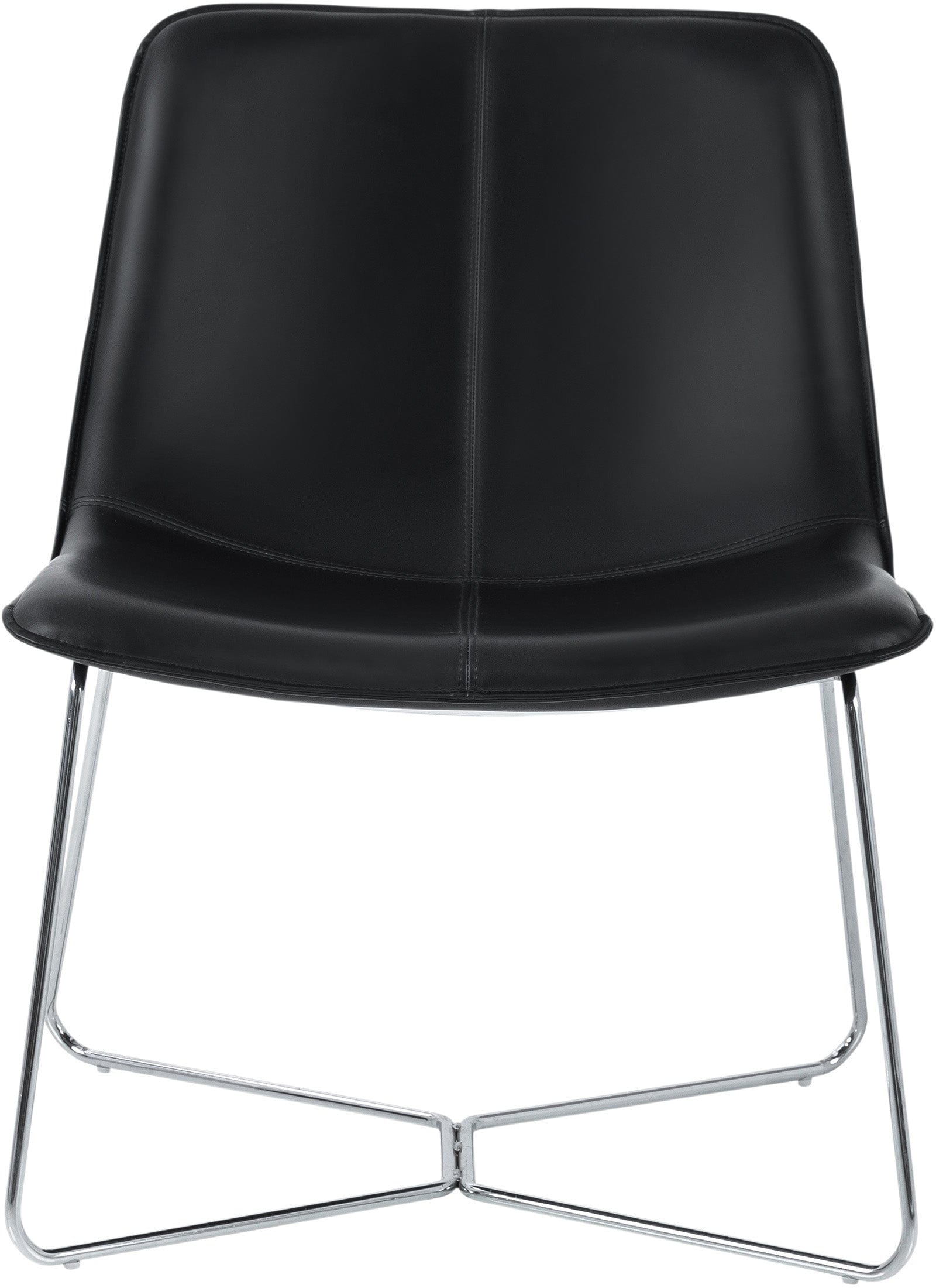 Office Star Grayson Accent Chair - Modern Home Office Chair with Padded Seat & Metal Base - Perfect for Home Office, Living Room & Reading Nook
