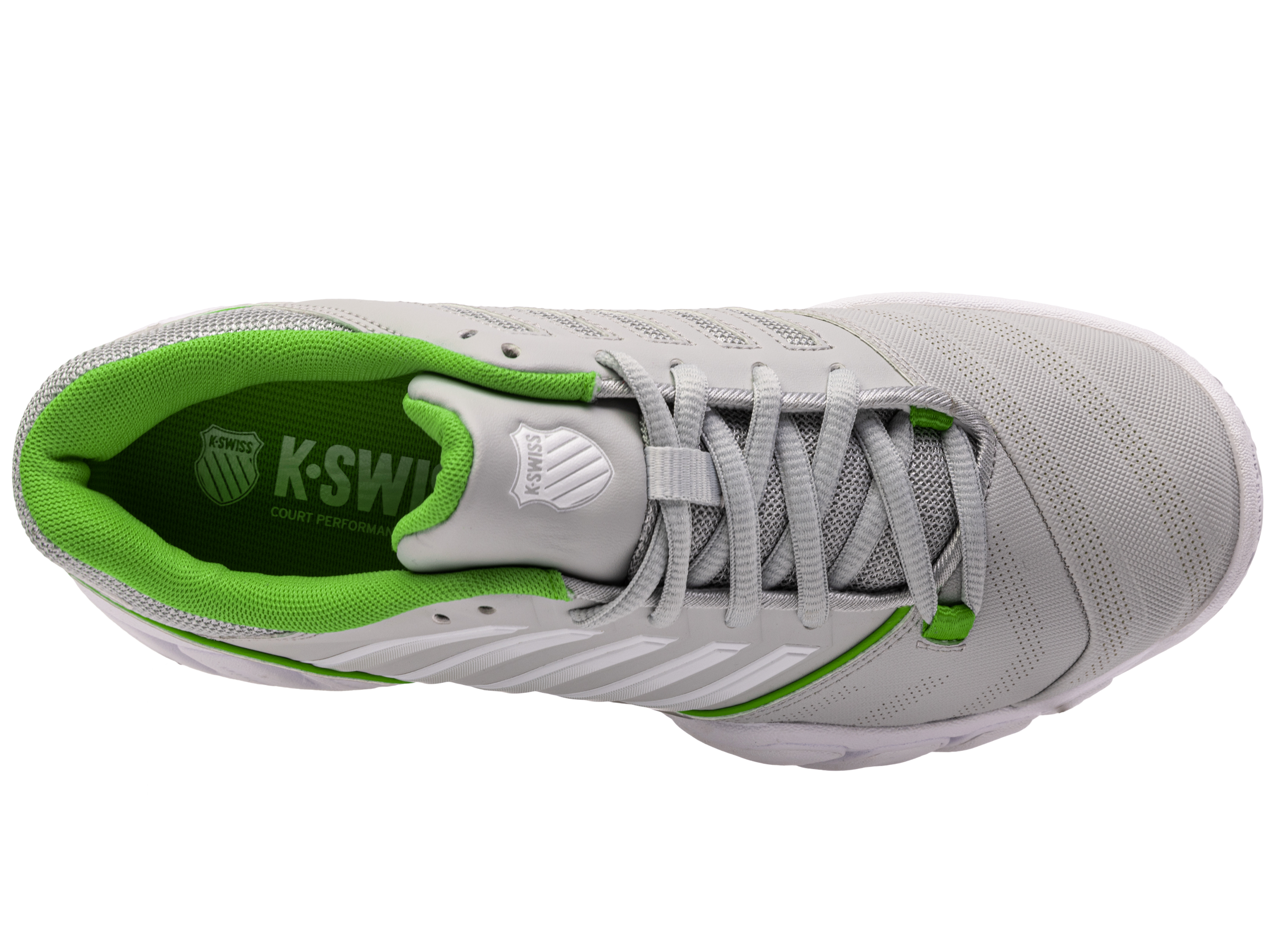 BIGSHOT LIGHT 4 OMNI Running Shoes - Gray Violet/White/Lime Green | Women's Athletic Sneakers for Jogging, Gym & Outdoor Workouts