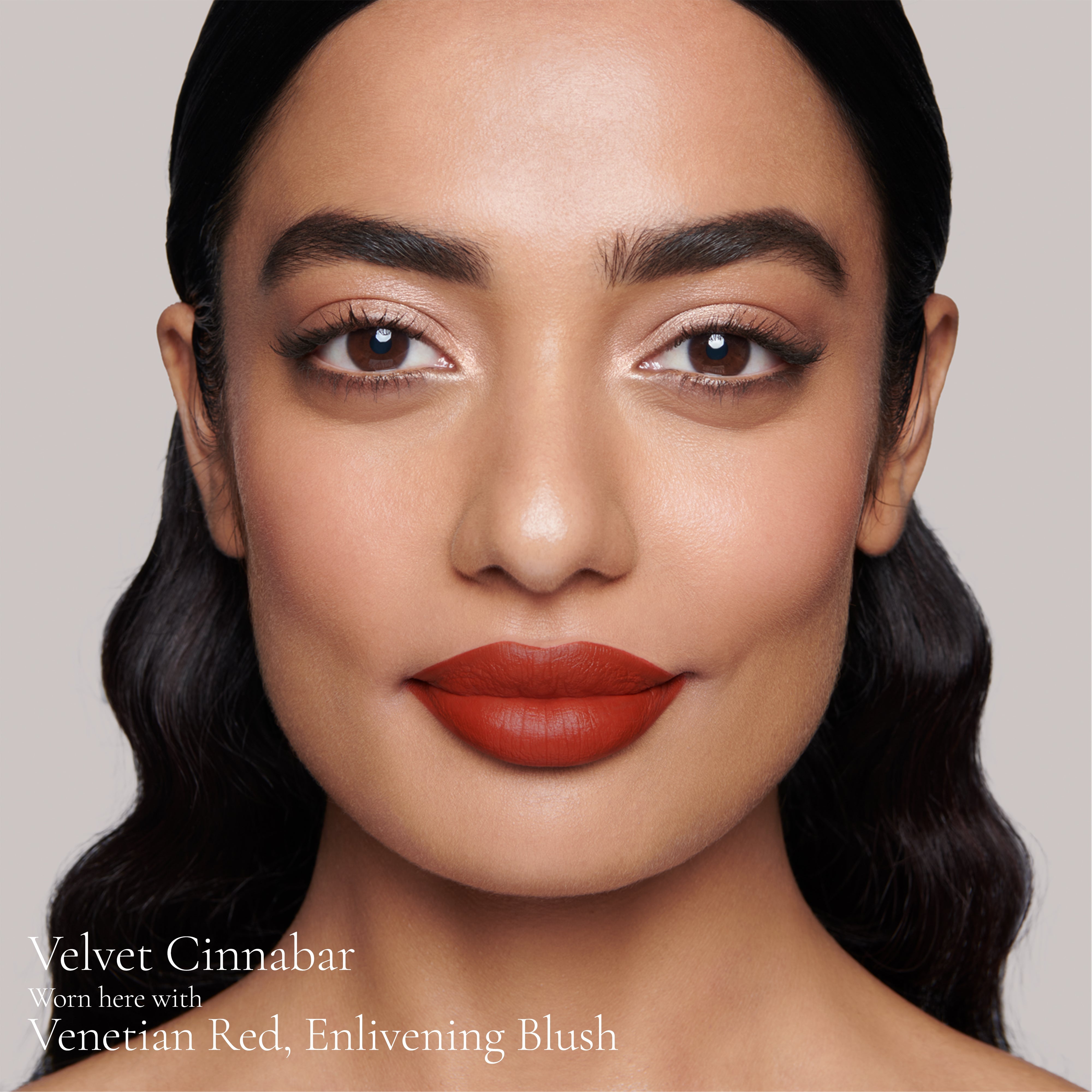 Velvet Cinnabar True Velvet Lipstick - Long Lasting Matte Lip Color for Women | Perfect for Date Night, Parties & Everyday Wear