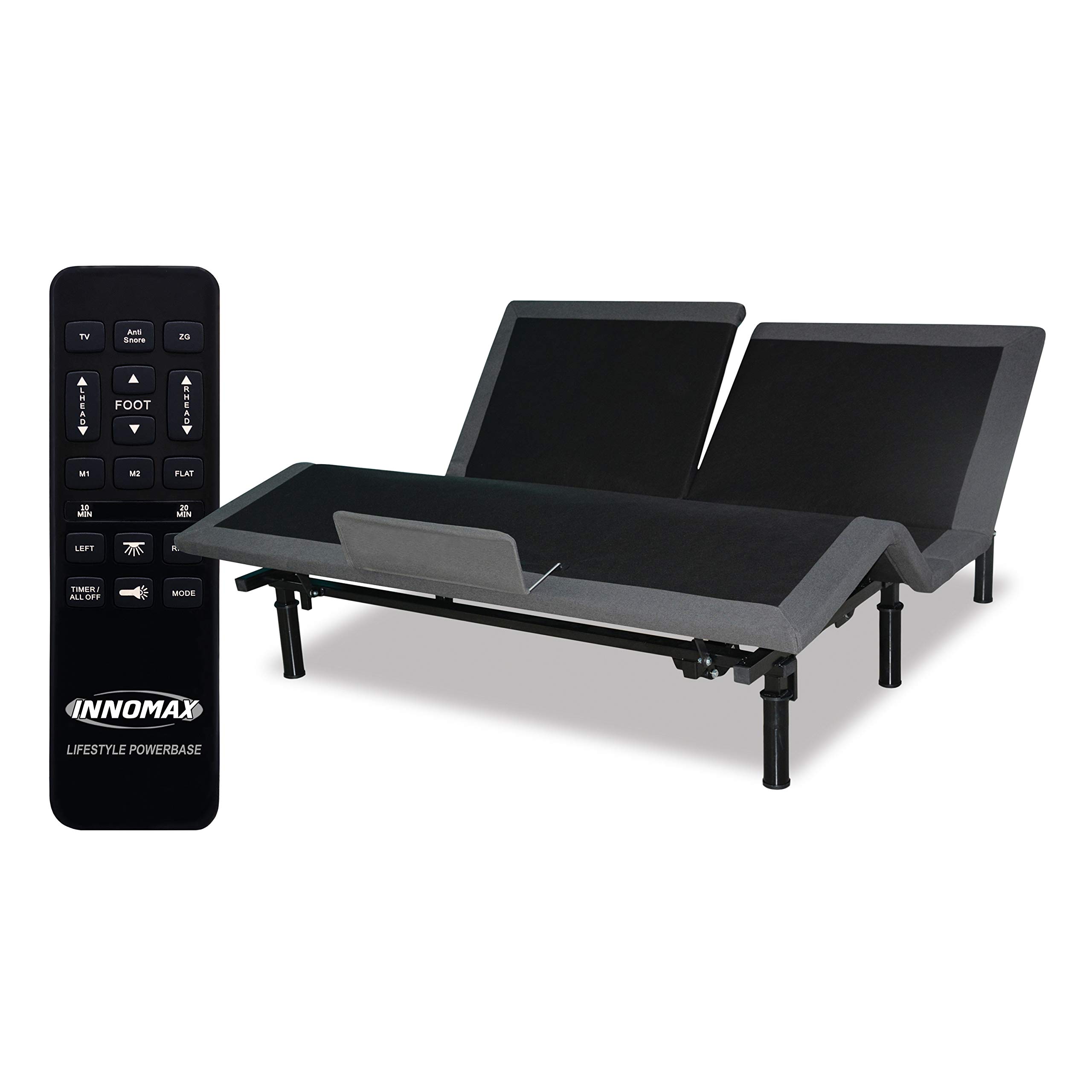 INNOMAX Upperflex Freedom Air Digital Air Bed - Split Head Queen Size, 10