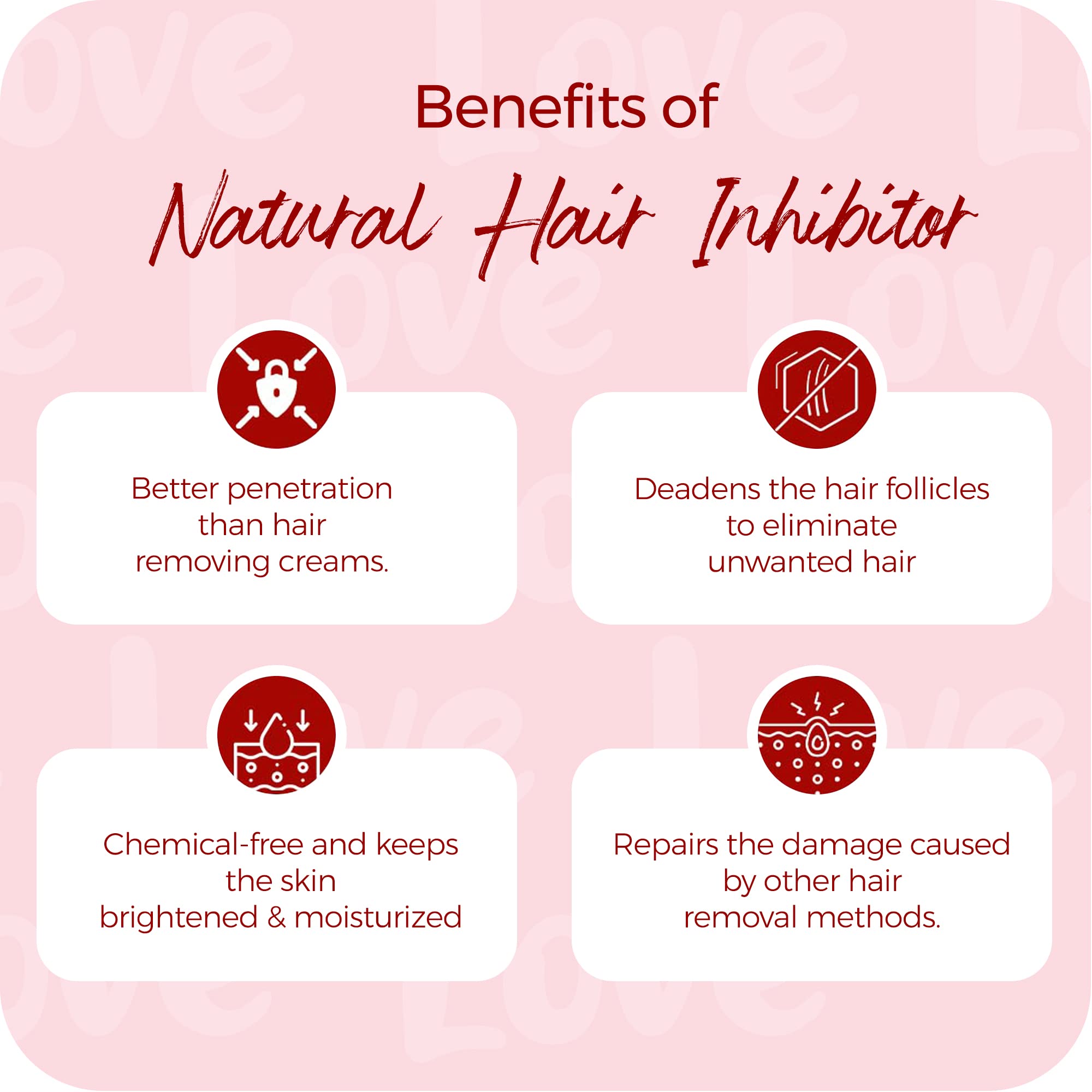 Domeli’C Natural Hair Inhibitor Spray - Best Hair Growth Inhibitor for Women & Men | Safe & Effective Alternative to Laser Hair Removal | Hair Removal Serum for Arms, Legs & Body | Perfect for Smooth Skin at Home, Gym & Beach