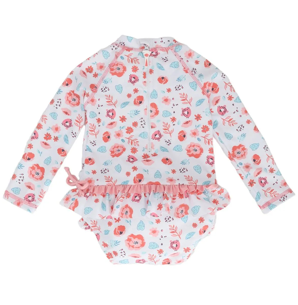 Calikids Baby Girls One Piece Swimsuit - UV Protection Swimwear for 6-24 Months | Perfect for Beach, Pool & Summer Outings
