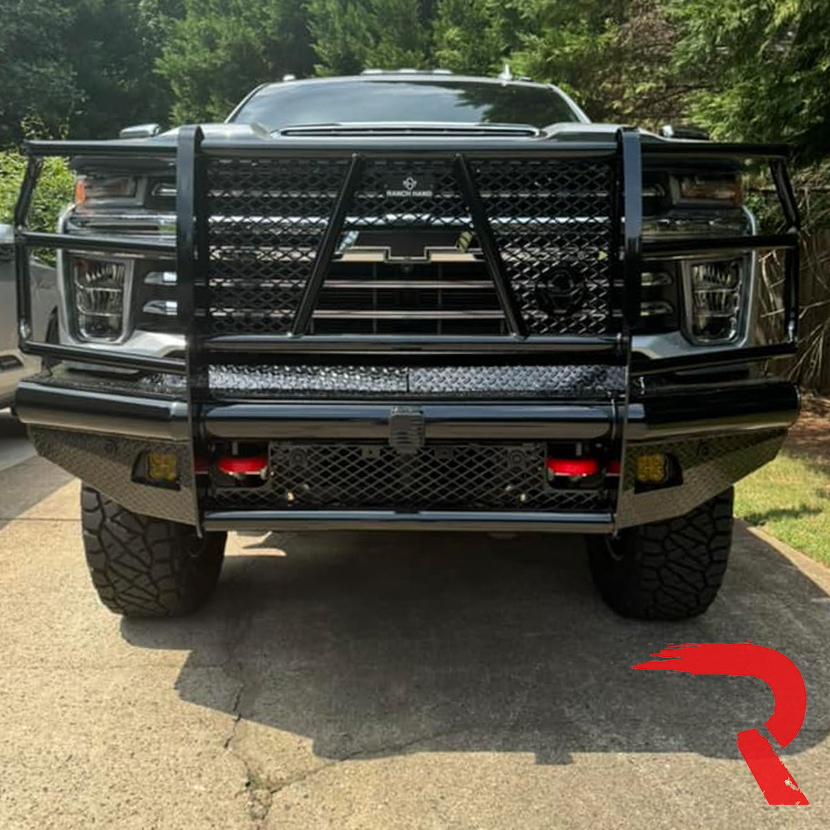 Chevy Silverado 2500/3500 Tow Hook Covers (2015-2025) - 2-Piece Silicone Set for Standard & LED Models - Multiple Colors - Durable Protection for Off-Roading & Towing