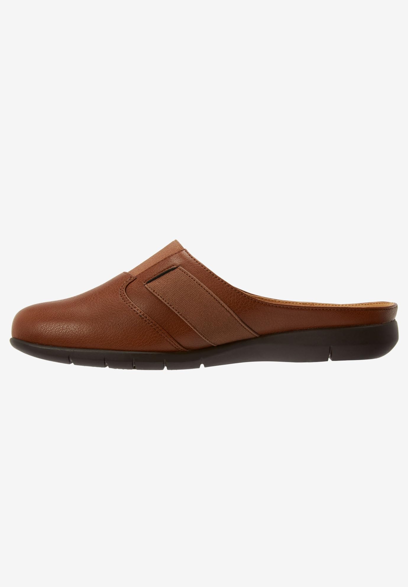 Comfortview Women's Wide Width The Sarah Mule - Slip-On Casual Shoes for Wide Feet | Comfortable House Slippers & Lounge Shoes for Women | Perfect for Home, Office & Relaxing