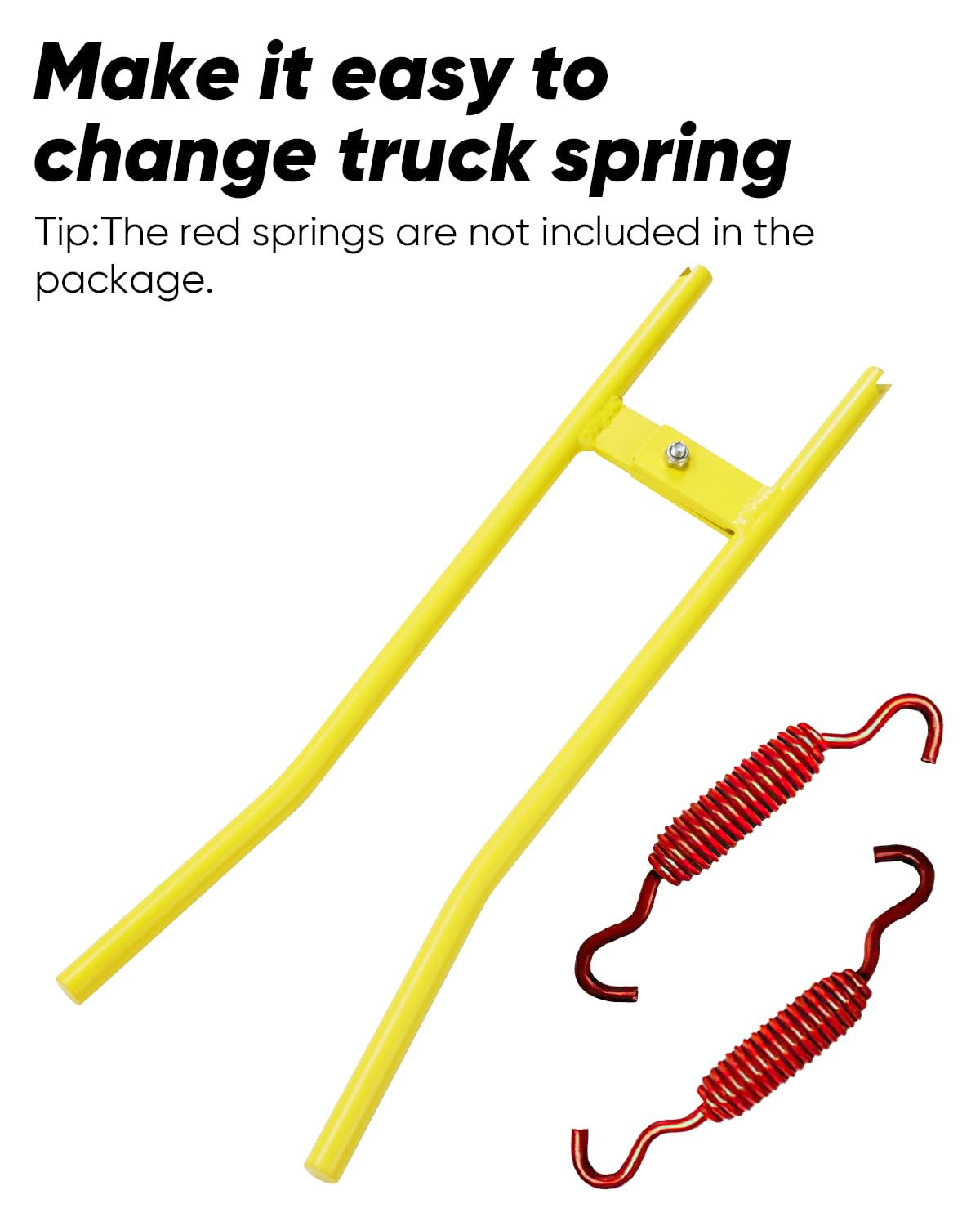Heavy Duty Truck Brake Spring Tool Kit - Professional Brake Anchor Pin & Spring Installer for Brake Shoe Replacement - Ideal for Semi Trucks & Commercial Vehicles Maintenance