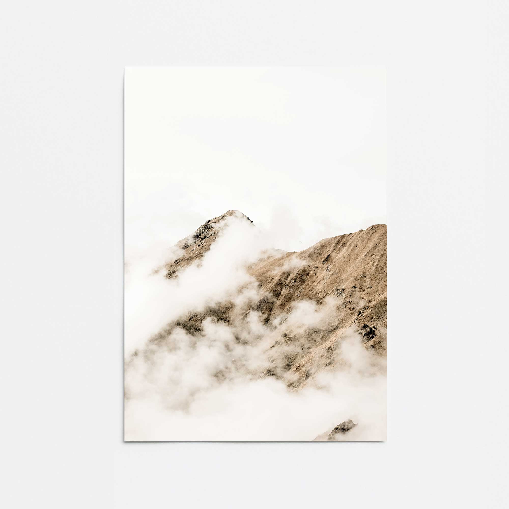 Hazy Horizons II Art Print - Premium Rolled Canvas Wall Decor for Living Room, Bedroom & Office - Perfect for Home & Commercial Spaces