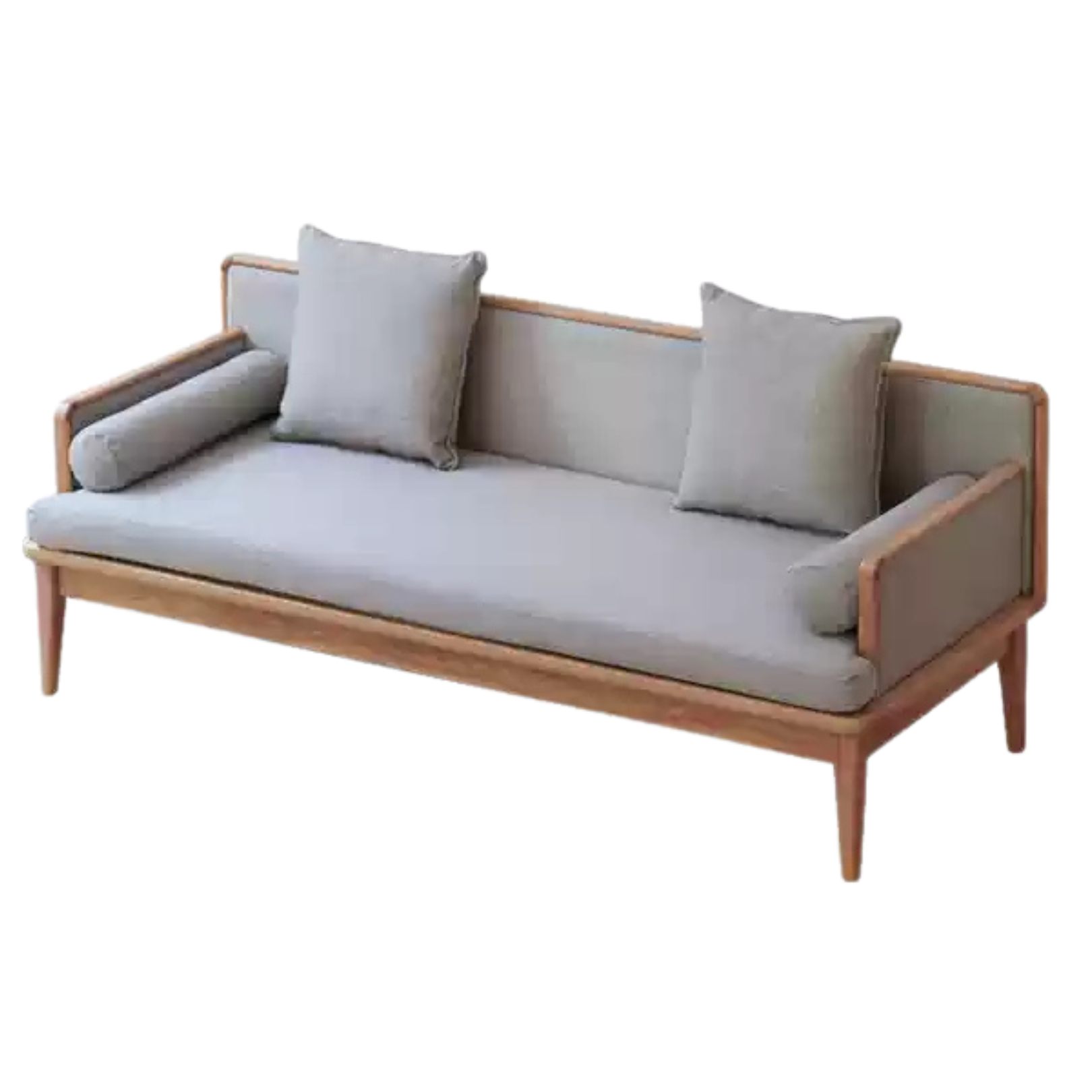 78.7x31.4x30.7 inch / 200x80x78 cm / walnut color / Ash  mat linen gray