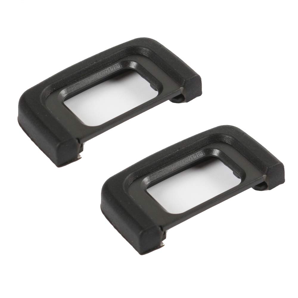DK-25 Eyecup Viewfinder for Nikon D5600 D5500 D5300 D3500 D3400 D3300 DSLR Cameras (2 Pack) - Replacement Eye Cup for Comfortable Shooting & Eye Protection in Outdoor Photography