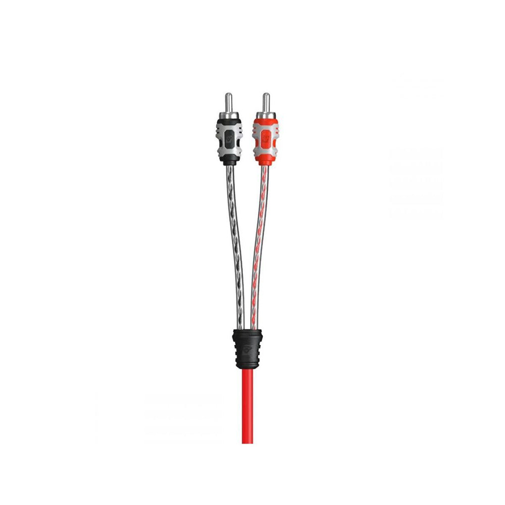 Cerwin Vega RV417 VEGA 4 Channel 17ft Car Amplifier Wiring Kit - Dual Twisted, Dual Molded Ends for Enhanced Audio Performance in Vehicles