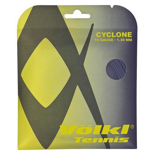 Premium Cyclone Tennis String - Black | High-Performance Polyester Tennis Racket String for Durability & Spin | Perfect for Competitive Play & Training Sessions