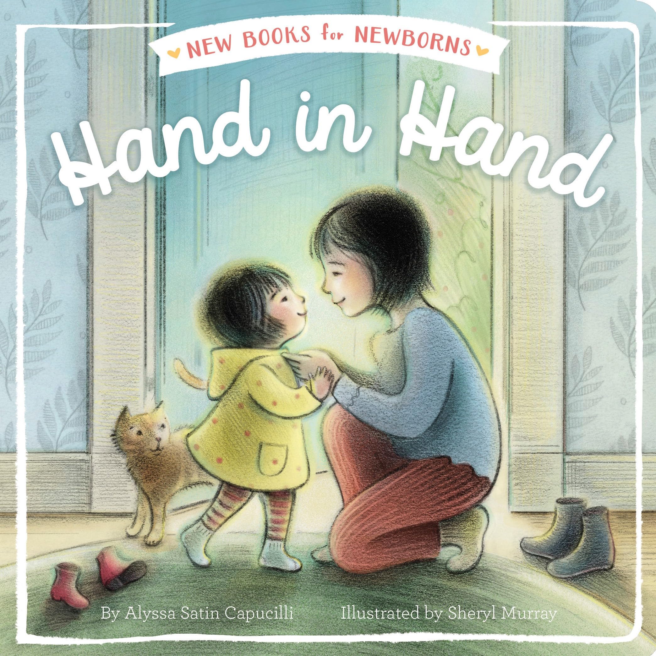 Hand in Hand - Newborn Baby Books for Early Learning & Bonding | Perfect for Storytime, Nursery Gifts & Parent-Child Reading