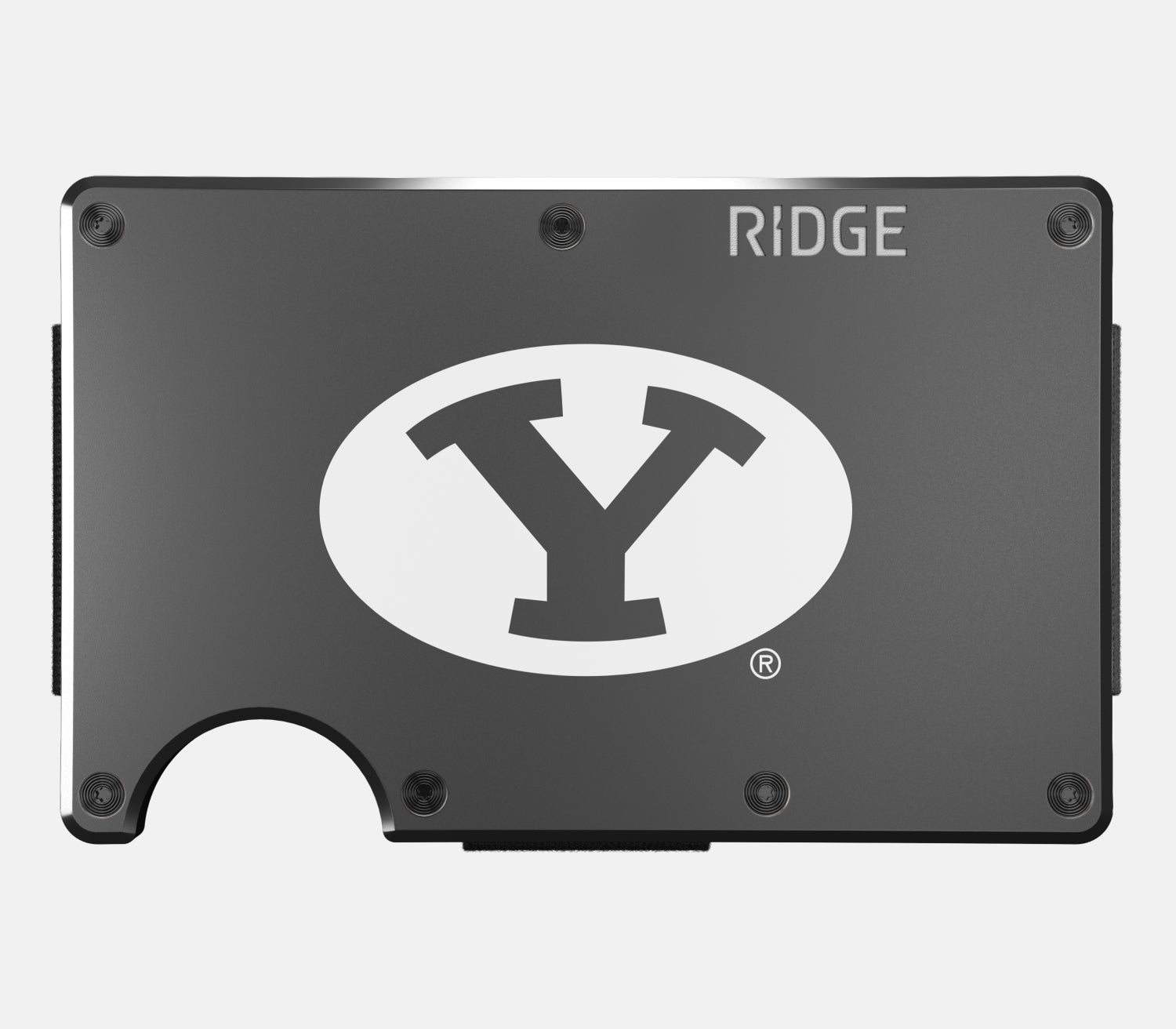 Ridge Wallet for Men & Women - Slim RFID Blocking Front Pocket Wallet - BYU Cougars Edition - Perfect for Everyday Carry, Travel & Gifts