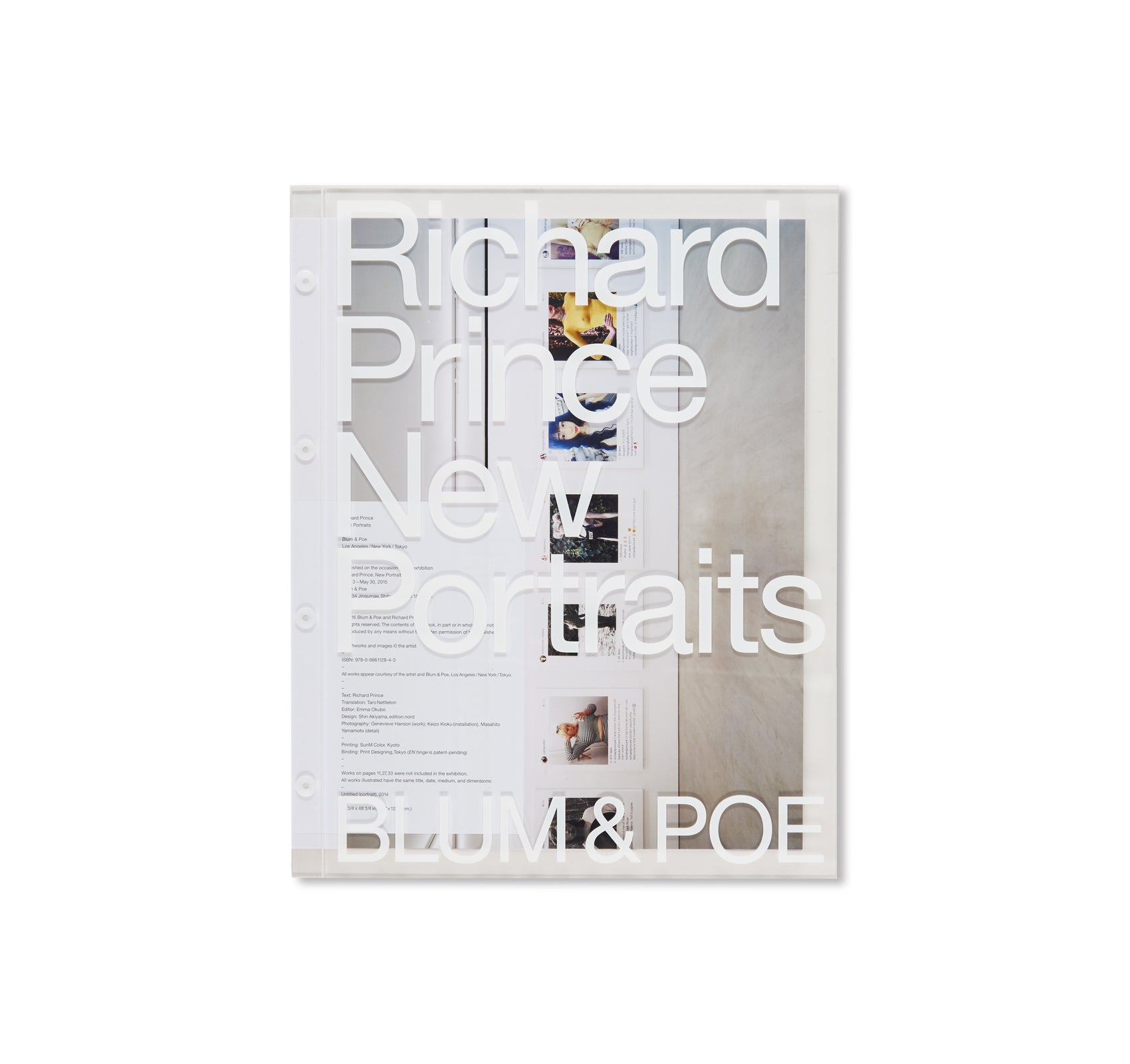 Richard Prince NEW PORTRAITS - Limited Edition Art Book for Collectors & Contemporary Art Enthusiasts | Perfect for Home Decor, Gallery Displays & Art Gifts
