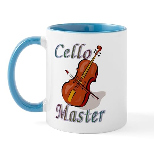 White/Blue Inside - Cello Master Mug