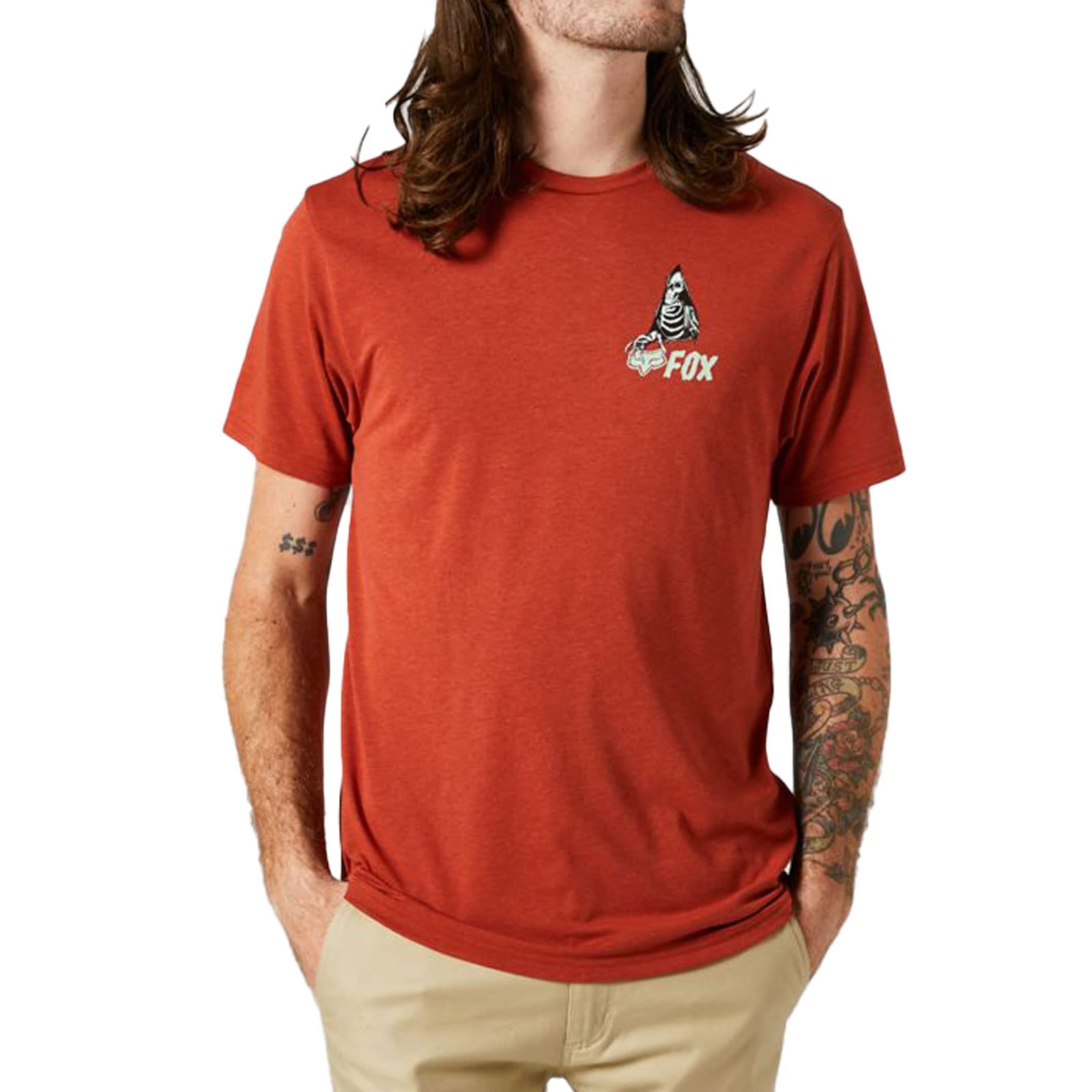 Fox Racing Men's in Sequence Tech Short Sleeve T-Shirt - Moisture Wicking, Breathable & Lightweight Performance Shirt for Mountain Biking, Motocross & Outdoor Adventures