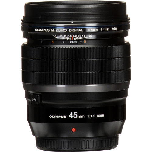 Olympus M.Zuiko Digital ED 45mm f/1.2 PRO Lens - Premium Portrait & Low Light Photography Lens for Micro Four Thirds Cameras - Perfect for Weddings, Events & Professional Portraits