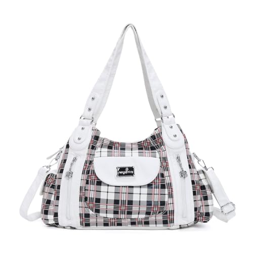 Plaid White