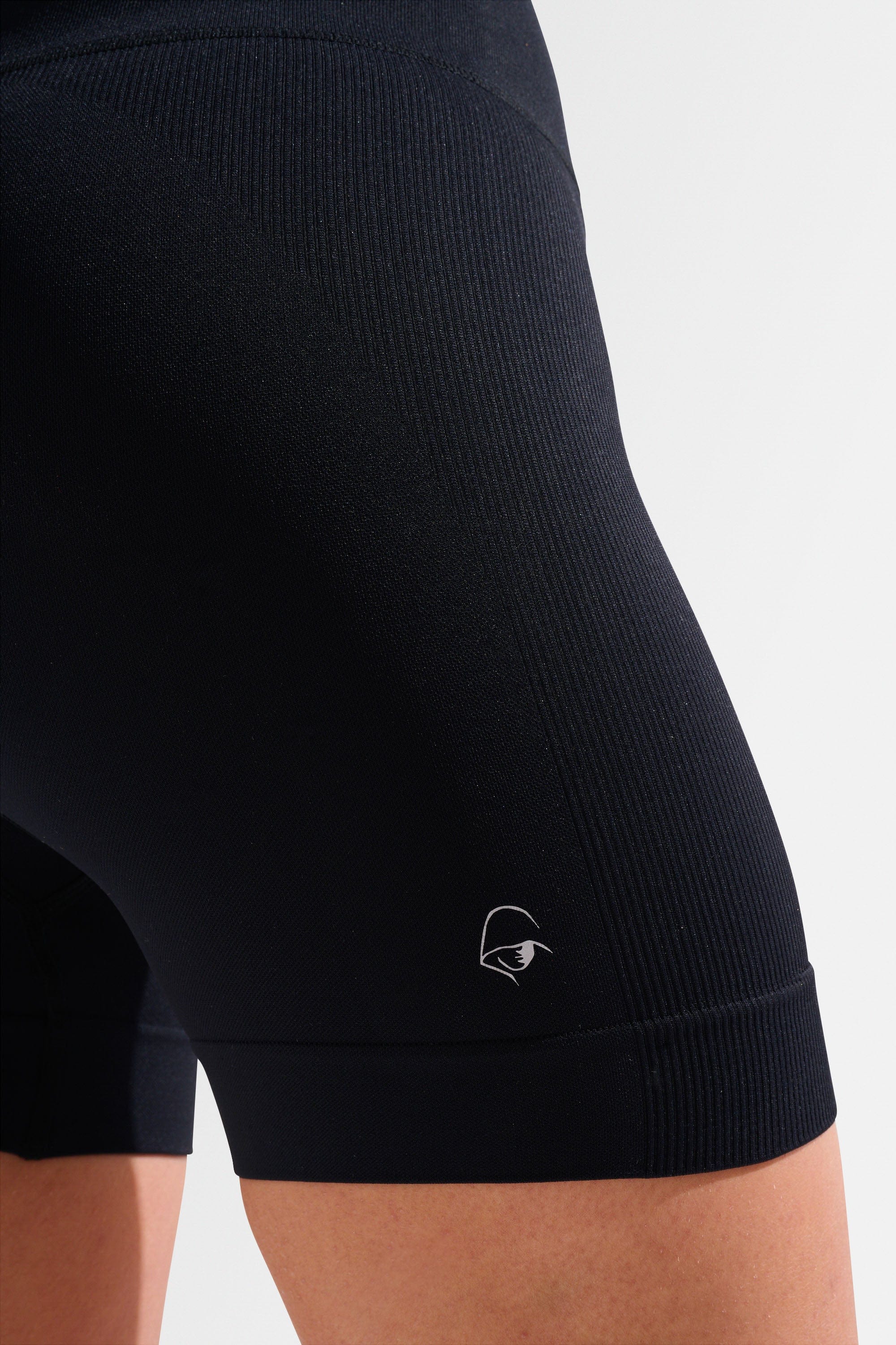 Elevate Seamless Shorts for Women - High Waist Workout Running Yoga Shorts - Black - Perfect for Gym, Lounge & Everyday Wear