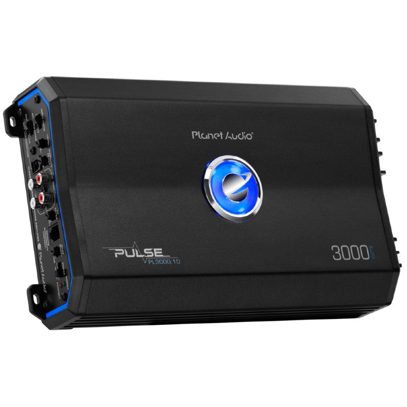 Planet Audio PL3000.1D 3000W Max Power Monoblock Car Amplifier - High Performance Class D Amp for Subwoofers & Car Audio Systems | Perfect for Bass Boost & Vehicle Sound Upgrades