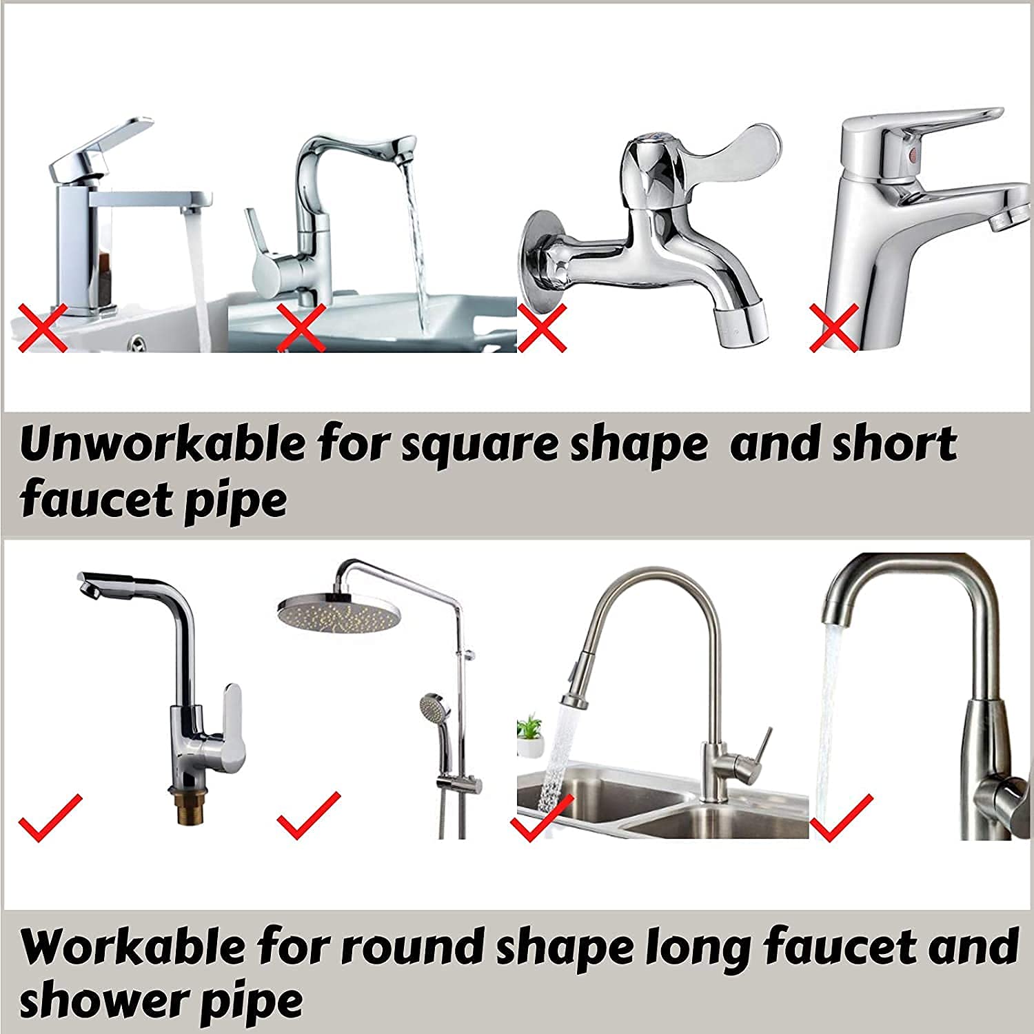 MobFest® Adjustable Stainless Steel Faucet Storage Rack - Rustproof Sink Organizer for Kitchen & Bathroom - Perfect for Soap, Sponges, Shampoo, Towels - Ideal for Small Space Organization Near Sink or Countertop