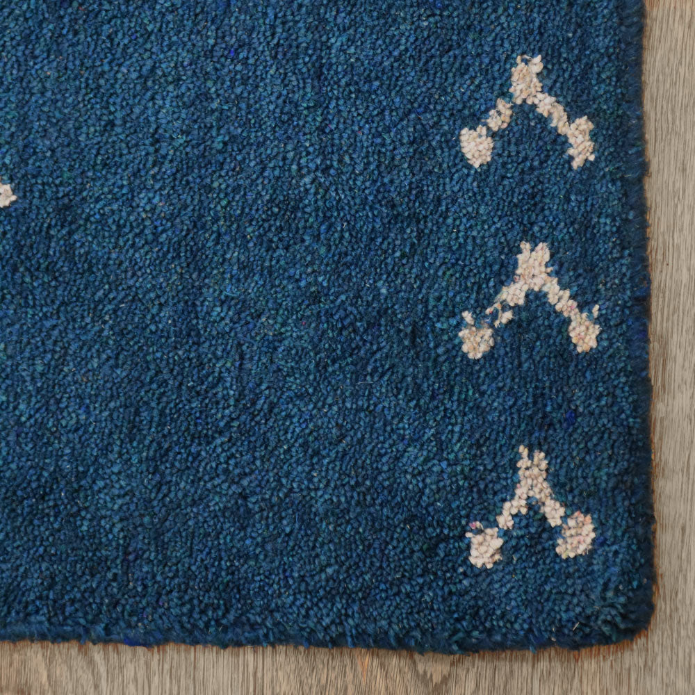 Hand Knotted Wool Area Rug - Soft & Durable Persian Style Carpet for Living Room, Bedroom, Dining Room - Perfect for Home Decor & Cozy Spaces