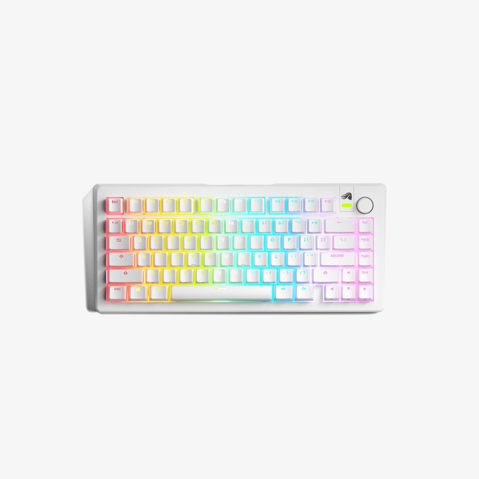 GMMK 3 Prebuilt Mechanical Gaming Keyboard - 96% Compact Layout, Hot-Swappable Switches, RGB Backlit - Perfect for PC Gaming, Office Work & Typing Enthusiasts