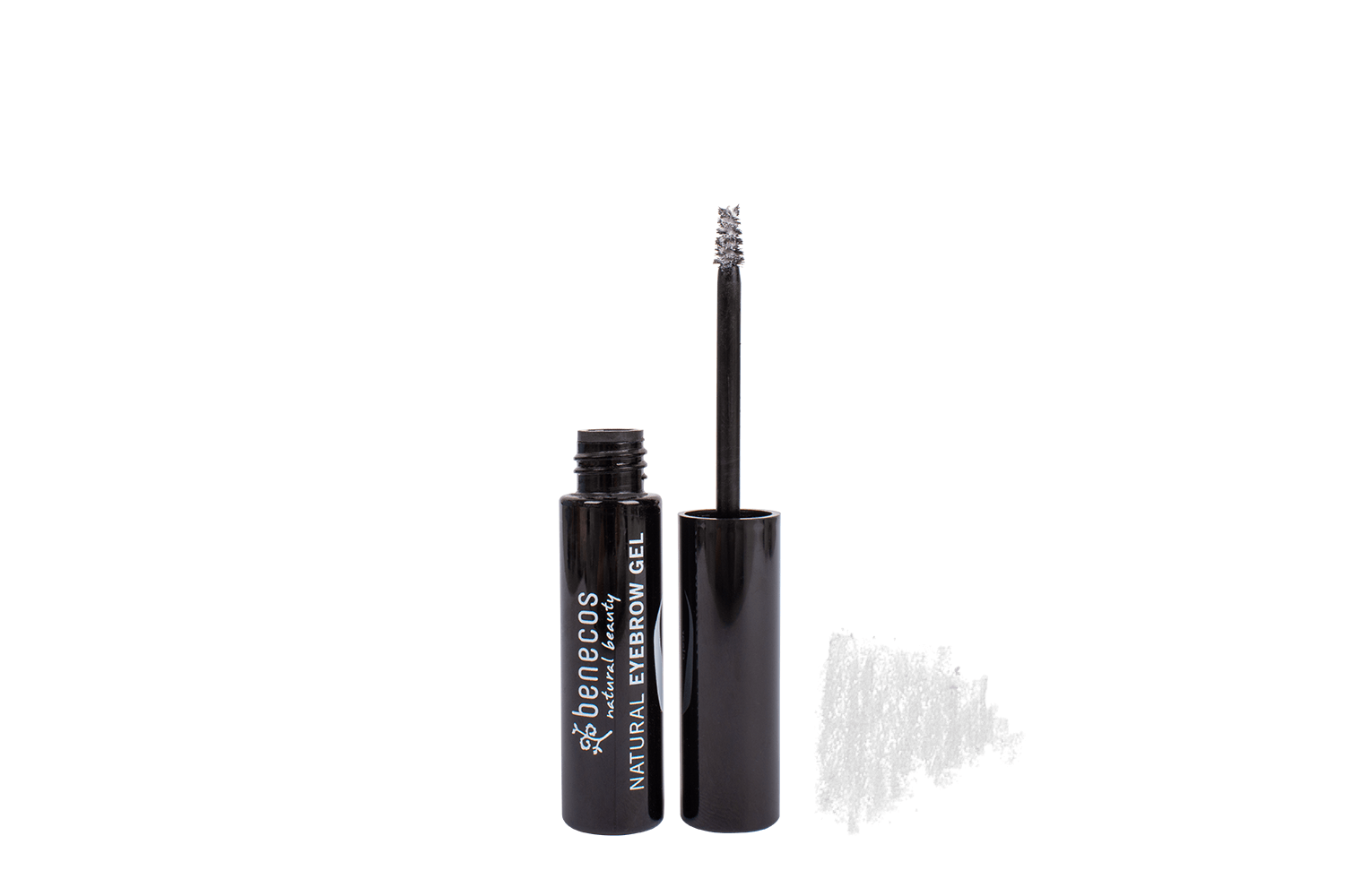 Benecos Natural Eyebrow Gel - Vegan & Cruelty-Free Black Eyebrow Makeup for Defined Brows | Perfect for Daily Use & Special Occasions