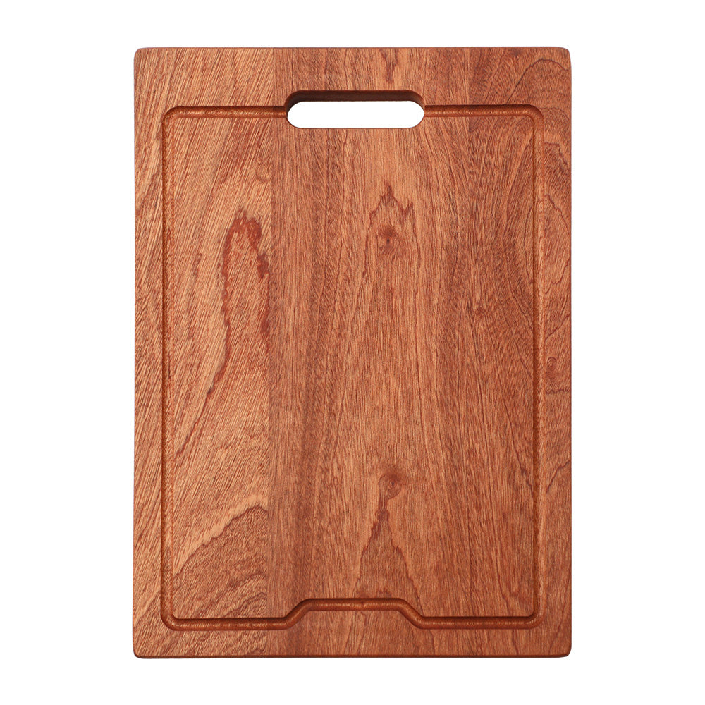 Premium Lordear Congo Sapele Wood Cutting Board - Durable, Eco-Friendly Kitchen Chopping Board for Meat, Vegetables & Fruits - Perfect for Home Chefs & Professional Kitchens