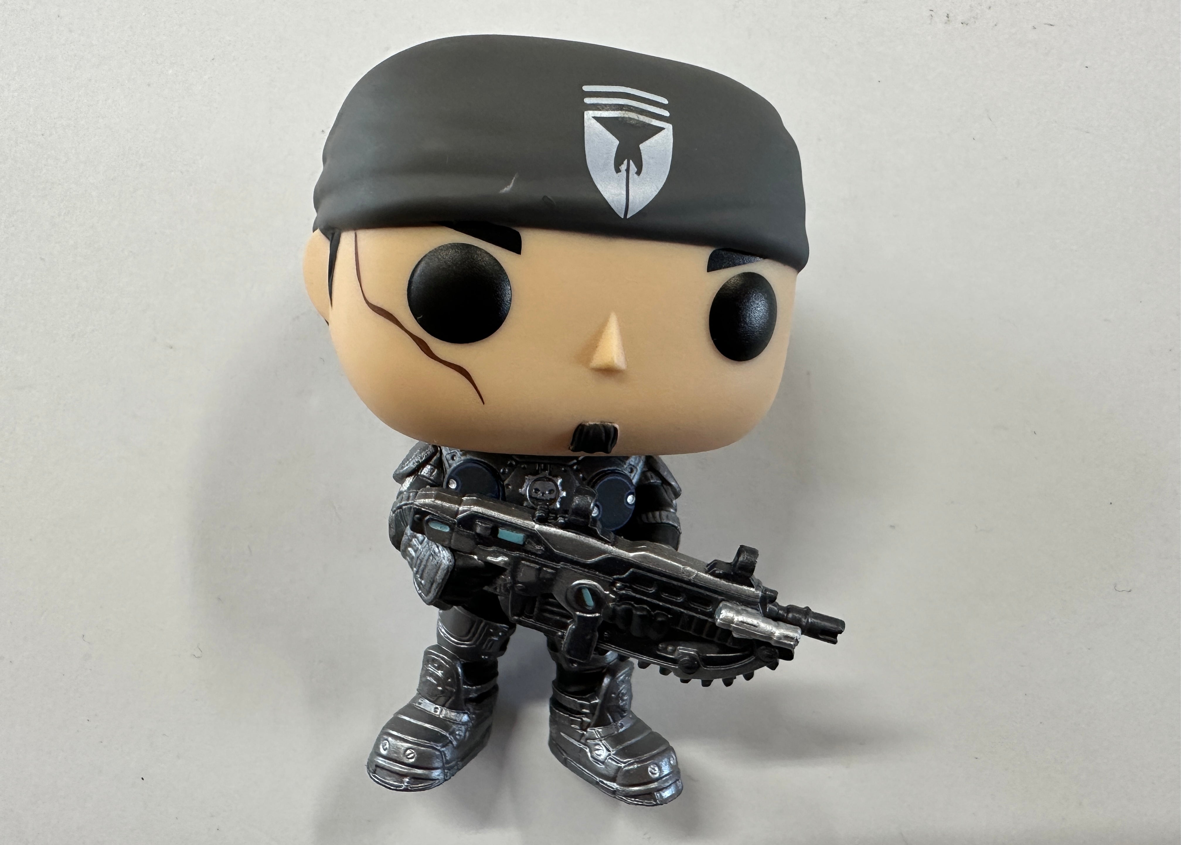 Gears of War Marcus Fenix #474 Pop Vinyl Figure - Collectible Action Figure for Gamers & Fans | Perfect for Display, Gaming Room Decor, and Gift Giving