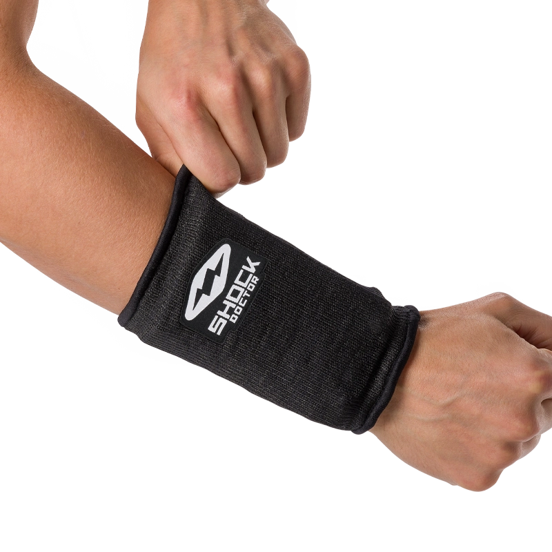 Shock Doctor Adult Wrist Guard Brace - Support & Protection for Weightlifting, CrossFit, Gym Workouts & Injury Prevention
