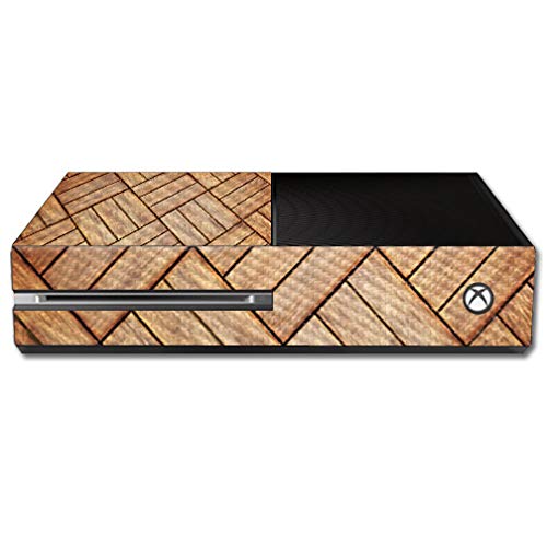Premium Carbon Fiber Skin for Microsoft Xbox One - Parquet Design | Durable Protective Cover with Textured Finish | Easy to Apply & Remove | Made in USA | Perfect for Gaming Setups & Home Entertainment