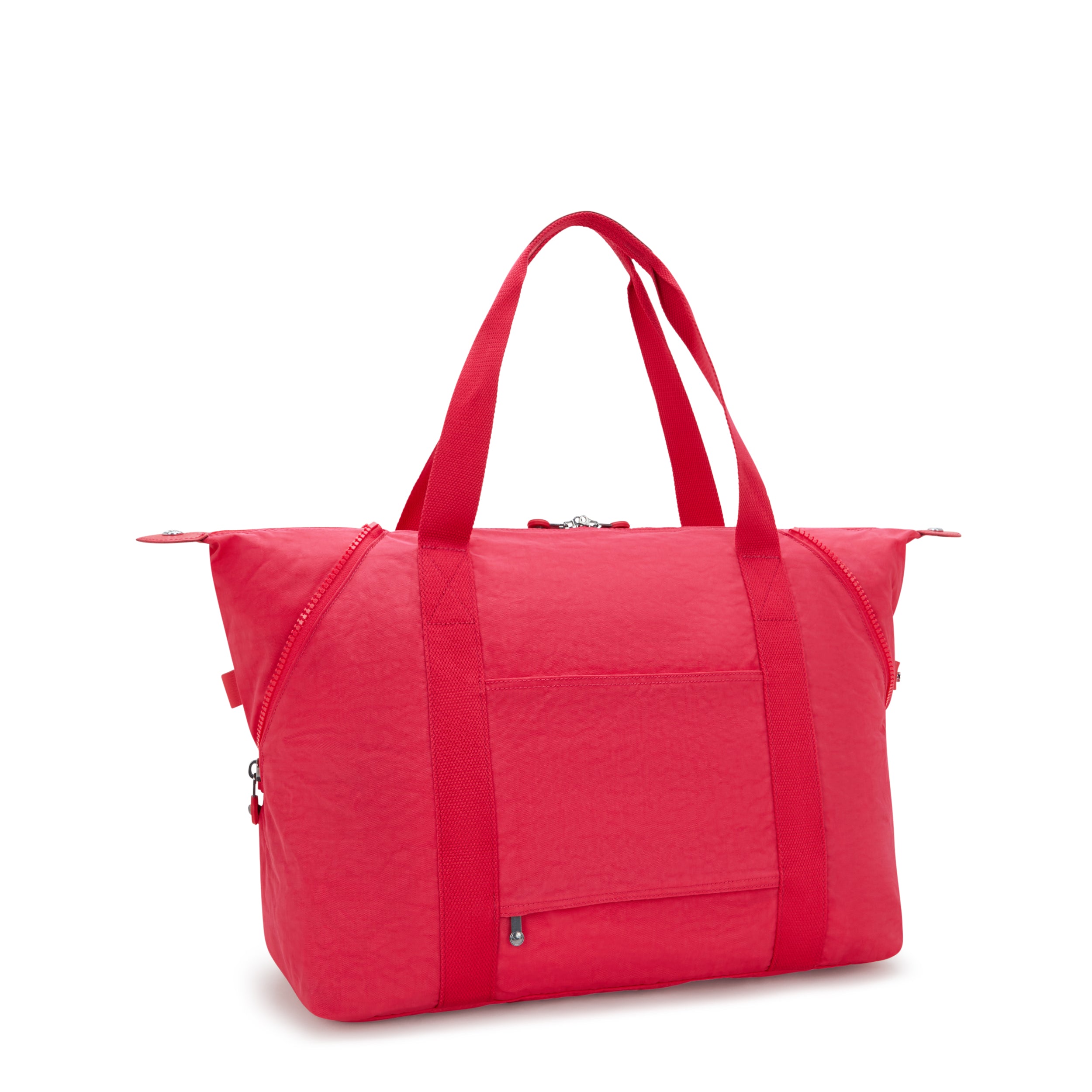 Kipling Art Medium Tote Bag - Lightweight Durable Shoulder Bag for Women, Resort Pink - Perfect for Work, Travel & Beach Day Essentials