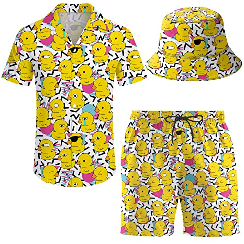 Retro 80s90s Memphis Rubber Duck