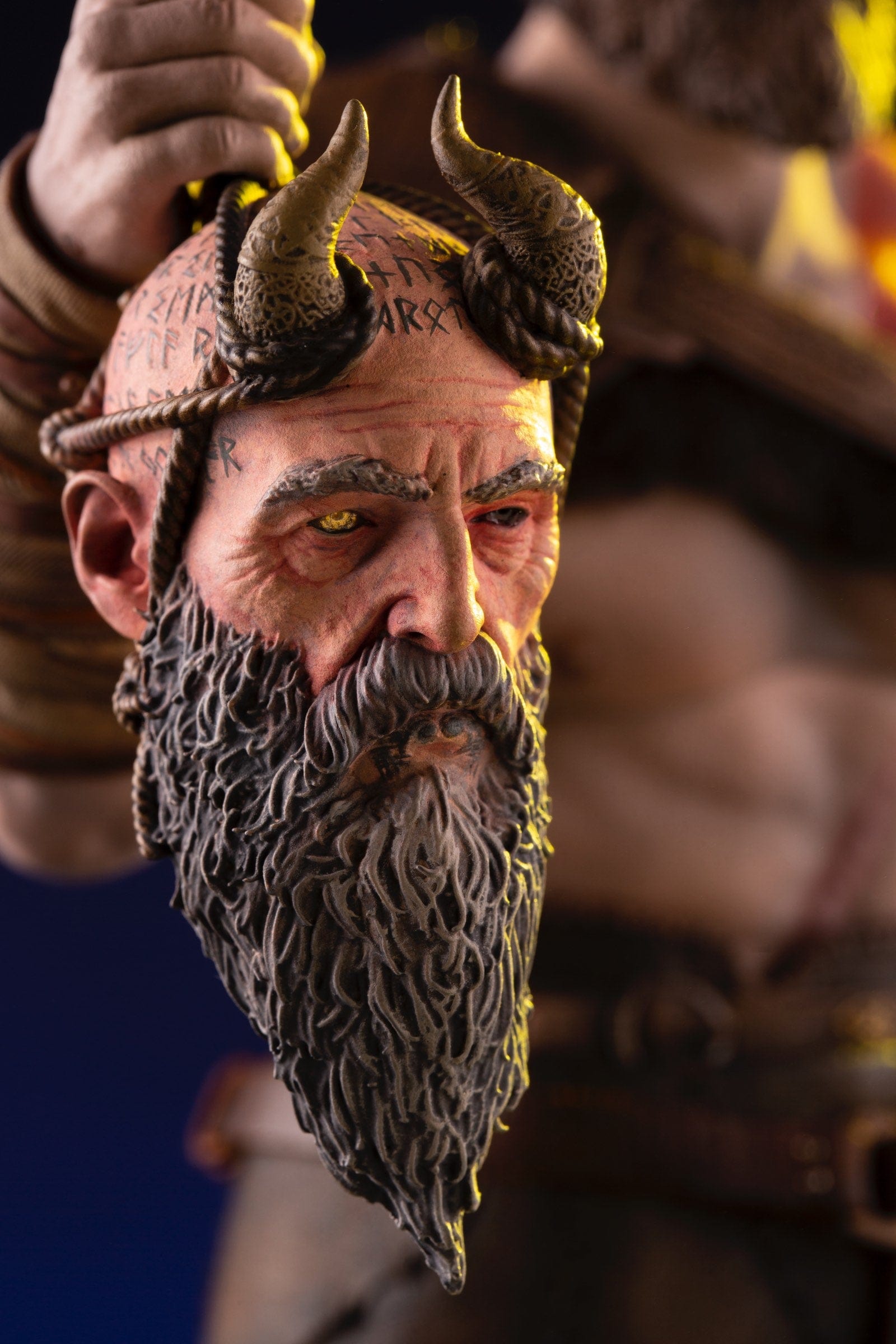 God of War Kratos 1/6 Scale Deluxe Collectible Action Figure - Premium Gaming Statue for Display & Collection - Perfect for Gamers & Collectors