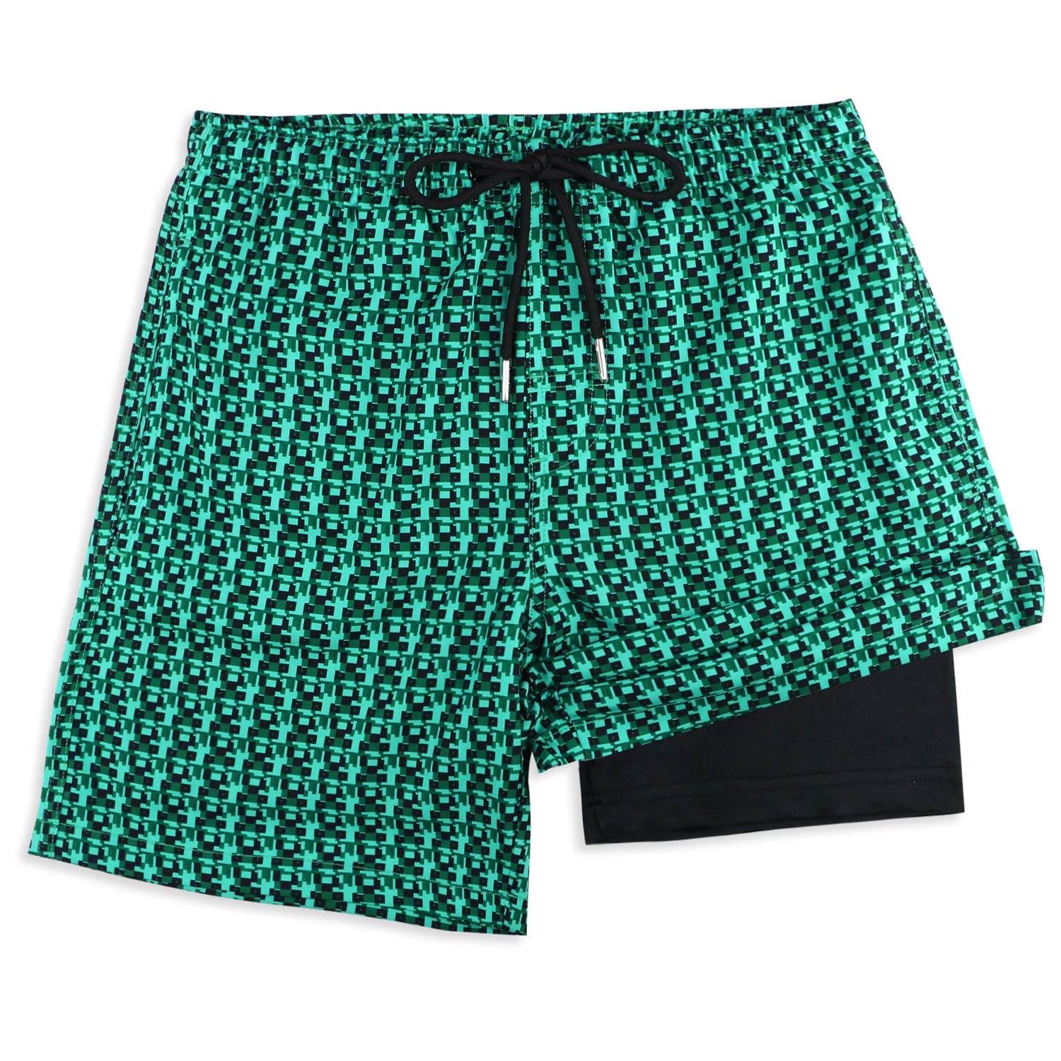 Upgraded Boys Swim Trunks with Compression Liner & Rash Guard Set - UPF 50+ Sun Protection for Toddlers - Perfect for Beach, Pool & Summer Water Activities
