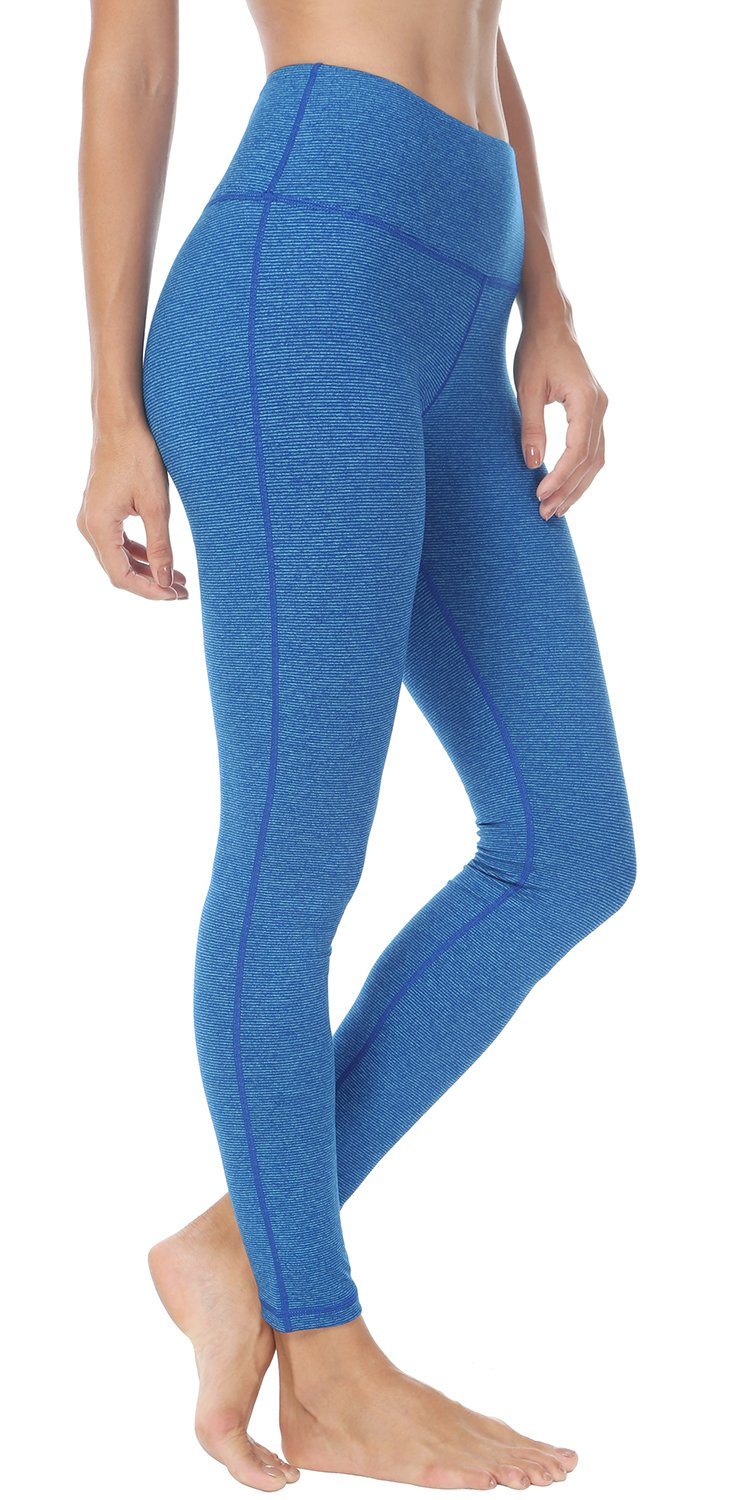 High Waist Running Leggings for Women - Moisture Wicking Yoga Pants with Pockets - Perfect for Gym, Workout & Activewear