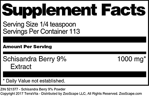 Premium Organic Schisandra Berry 9% Powder - 4 oz (3 Pack) | Antioxidant-Rich Superfood for Energy, Stress Relief & Immune Support | Perfect for Smoothies, Teas & Health Tonics