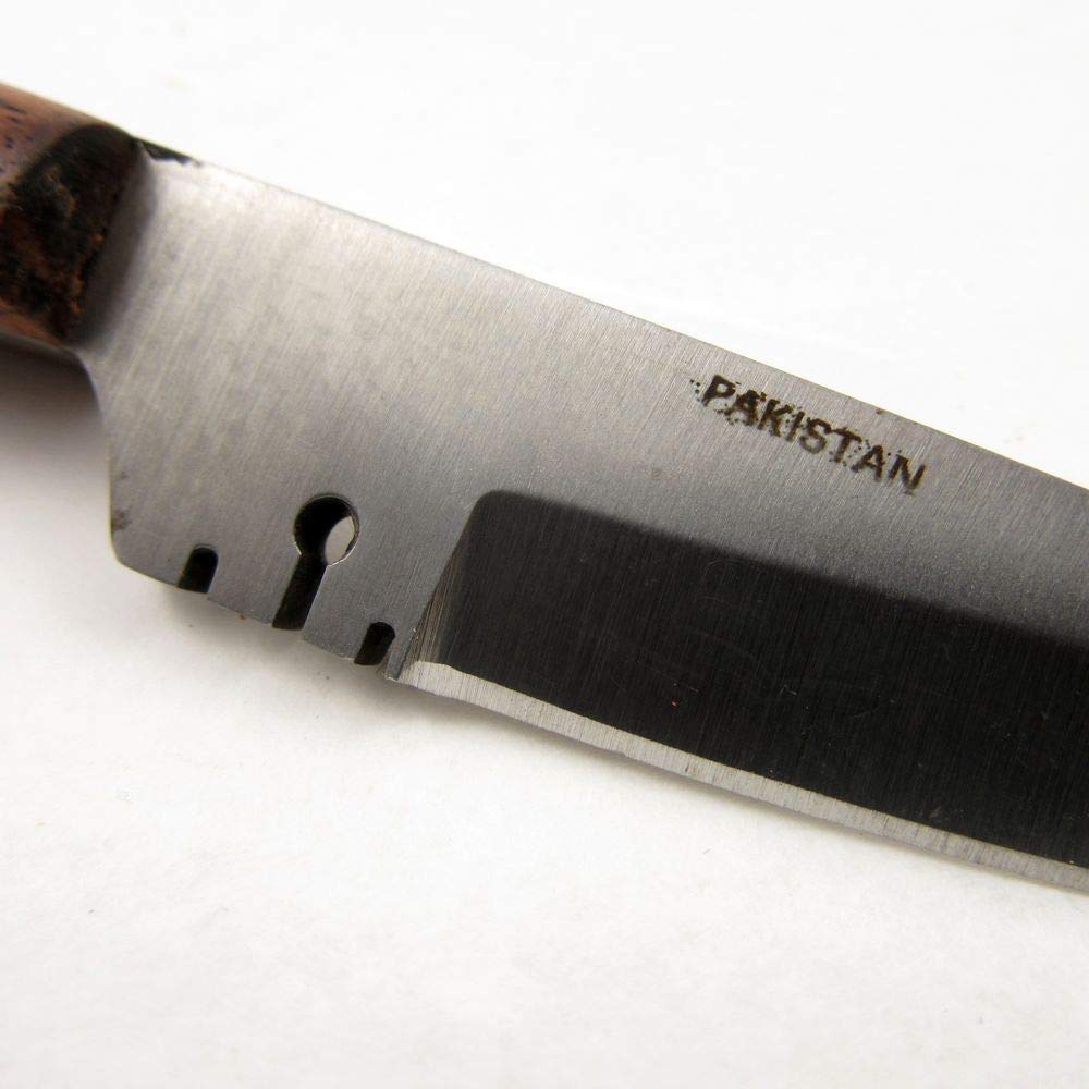 SZCO Supplies Small Patch Knife - Compact Outdoor Survival Knife with Sheath for Camping, Hiking & Bushcraft | Stainless Steel Blade & Ergonomic Handle