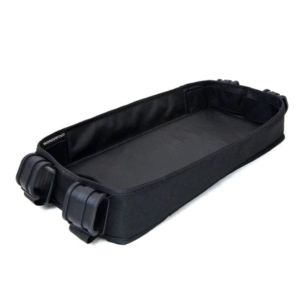 WonderFold W4 Series Snack Tray - Portable Folding Table for Kids, Strollers, High Chairs & Car Seats - Perfect for Travel, Road Trips & Mealtime On-The-Go