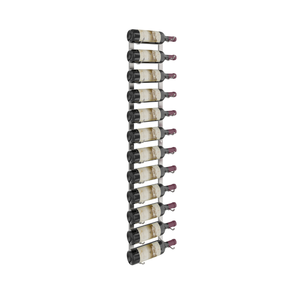 4 Foot Tall Wine Rack - Holds 12 to 36 Bottles | Space-Saving Storage for Kitchen, Dining Room, or Wine Cellar Organization