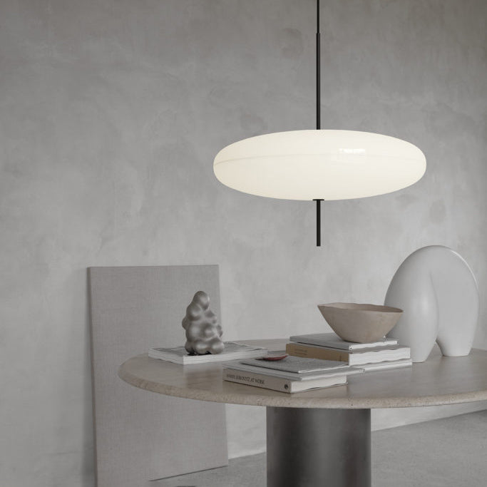 Model 2065 Modern Pendant Light - Sleek Hanging Lamp for Kitchen Island, Dining Room & Living Room Decor - Energy Efficient LED Lighting Fixture
