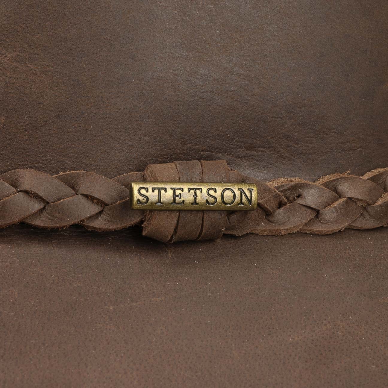 Stetson Buffalo Leather Western Hat for Men & Women – Durable & Stylish Cowboy Hat for Rodeo, Ranch, and Outdoor Adventures
