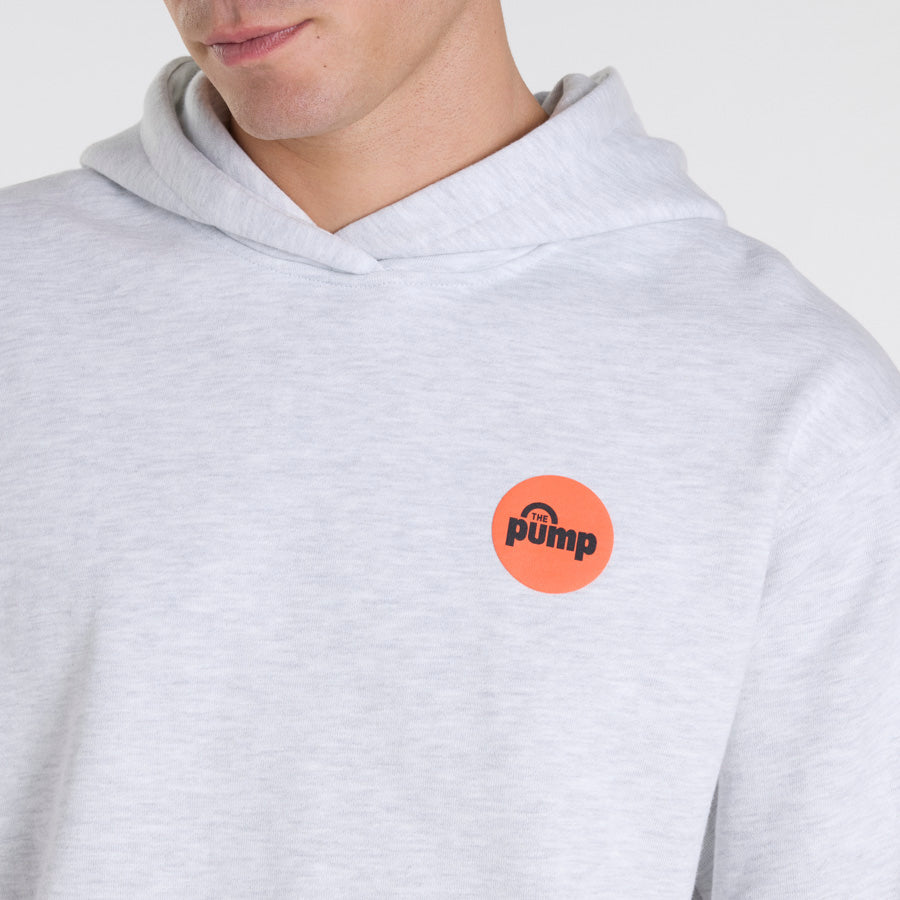 Pump Hood Light Grey Heather - Stylish and Comfortable Women's Hoodie for Casual Wear, Gym, and Outdoor Activities