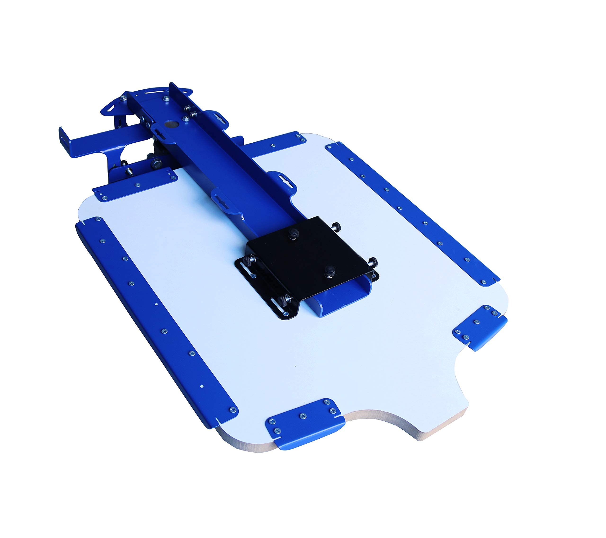 INTBUYING Manual Silk Screen Printing Press - T-Shirt Printing Machine with Rotating Screen & Hinge Clamp for DIY Apparel, Fabric, and Custom Merchandise (Ideal for Small Businesses, Crafters & Home Use)